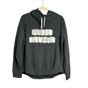 Women's Under Armour Loose Fit High Neck Droptail Hoodie Size Medium